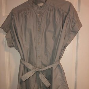 Sky Blue Wilfred Oversized Button Up